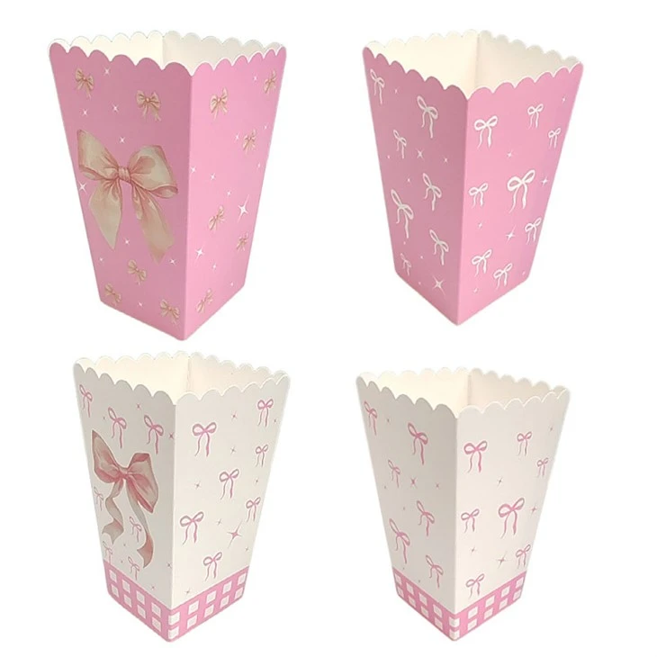 Boîte en papier pour pop-corn