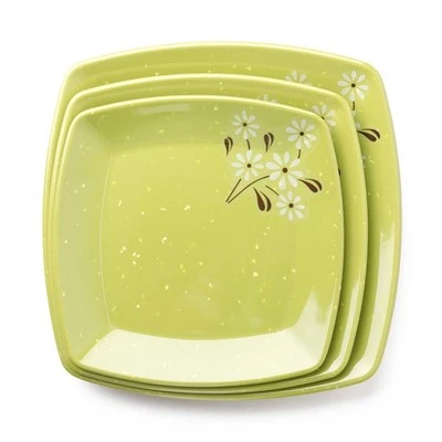 Ensemble d'assiettes en mélamine
