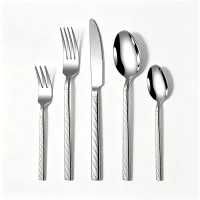 Ensemble de couverts en acier inoxydable